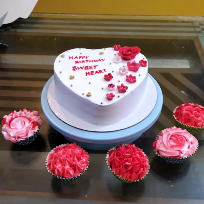Cakes and other food products